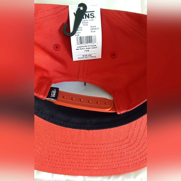Vans Rayland Snapback Hat *NWT* - Picture 4 of 4
